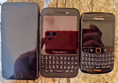 Iphone blackberry q5 e - iphone,